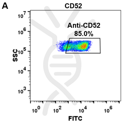 FC-BME100030 Anti CD52 alemtuzumab biosimilar mAb FLOW Fig1 A