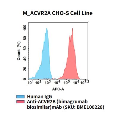 fc-cel100094 m acvr2a cho s cell line flow